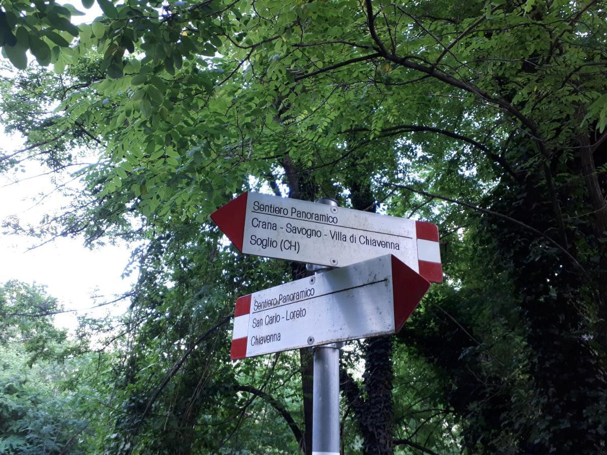 Il Borghetto Daire Chiavenna Dış mekan fotoğraf